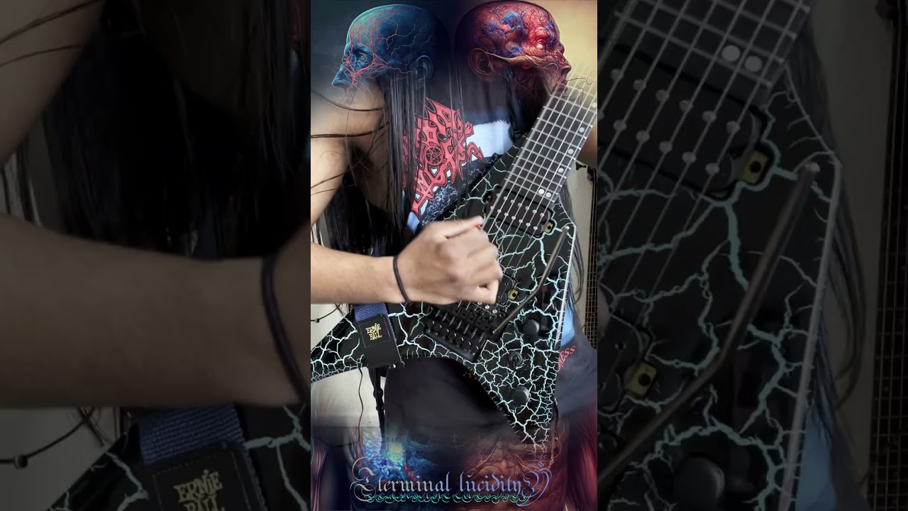 LUCID FUNERAL - Weeping Echoes of Unseen Existence - Full Guitar Playthrough