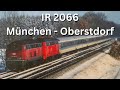 Interregio 2066 München - Oberstdorf mit Doppeltraktion Br 218