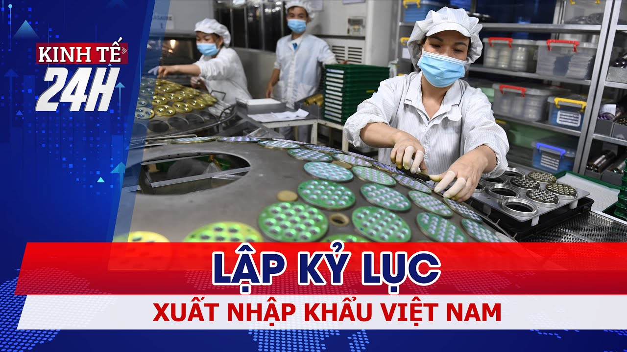 Xuất nhập khẩu Việt Nam lập kỷ lục | Kinh tế 24h