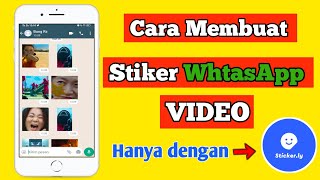 Cara membuat stiker whatsApp animasi bergerak screenshot 2