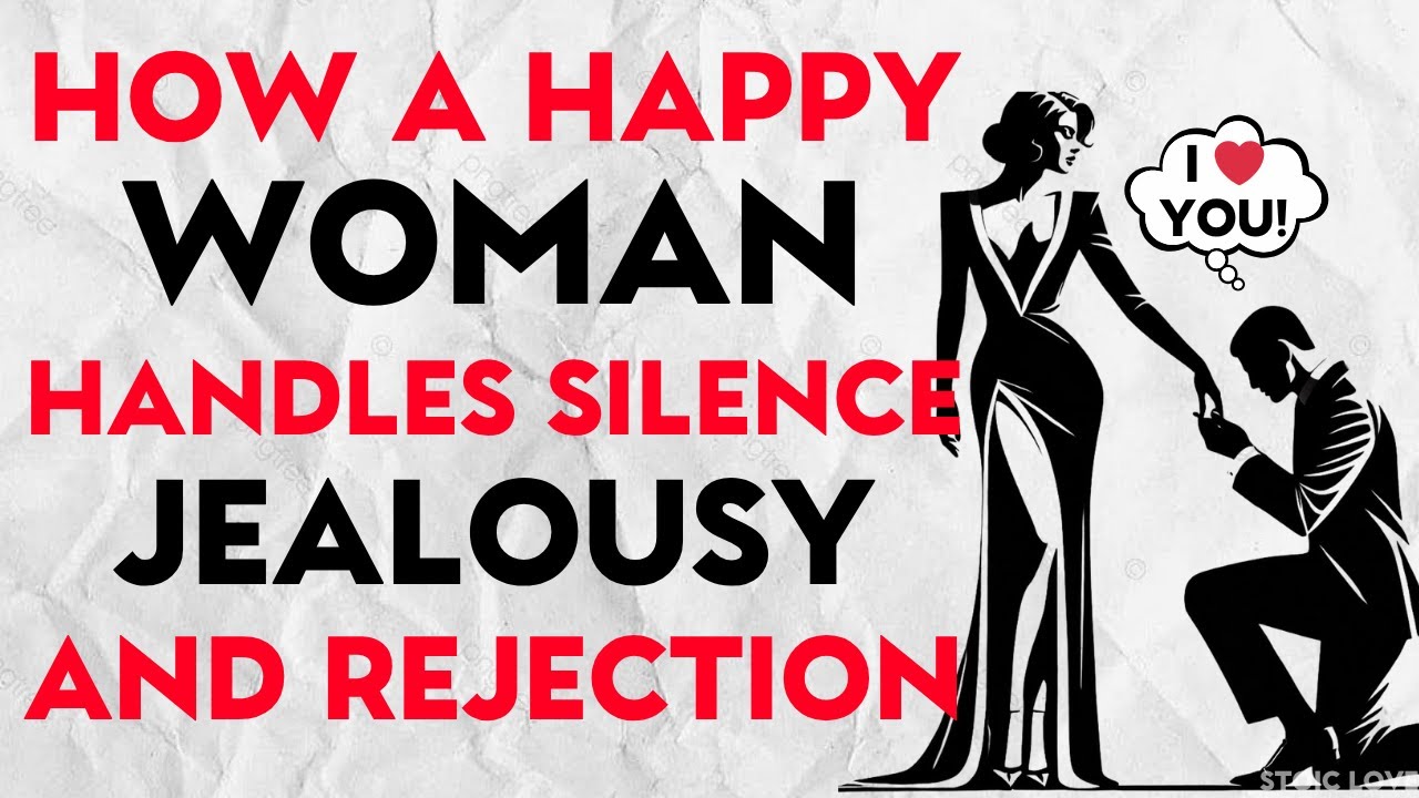 How A Happy Woman Handles Silence, Jealousy, And Rejection| Stoic Love