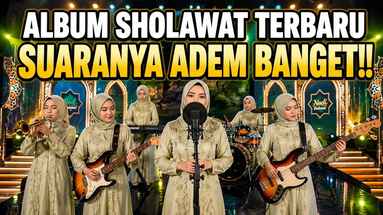 SHOLAWAT NABI REGGAE PENENANG HATI FULL ALBUM 🎵 MUSIK RELAKSASI ISLAMI TERBARU 2026