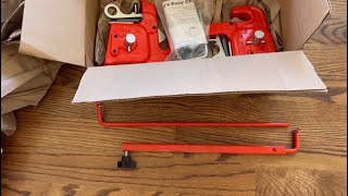 Unboxing Pat’s Quick Hitch in Kubota Orange with Harbor Freight Top Link