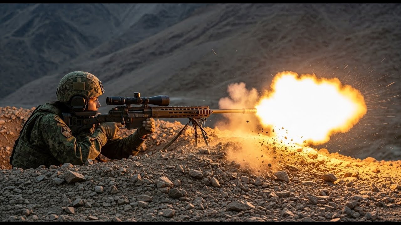 「お荷物の事務員」と罵られた彼女、壊れた銃で800m先の敵を狙撃→指揮官「ありえない…」