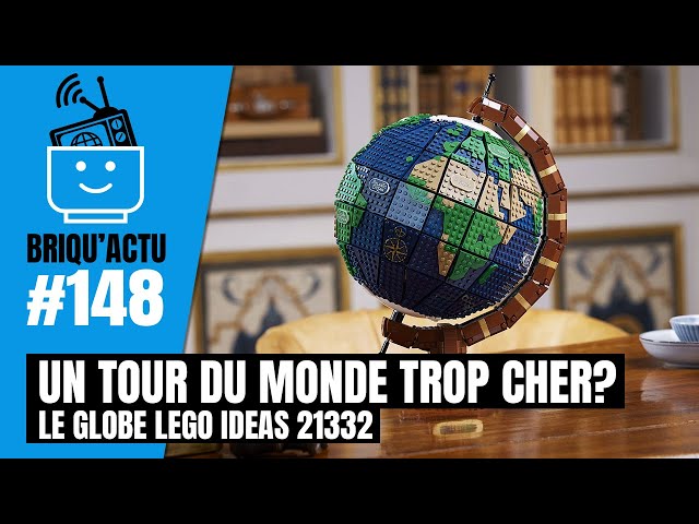 LEGO Ideas 21332 pas cher, Le globe terrestre