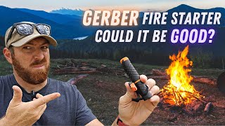 Может ли Гербер стать хорошим разжигателем огня~BUSHCRAFT/SURVIVAL/FIRECRAFT