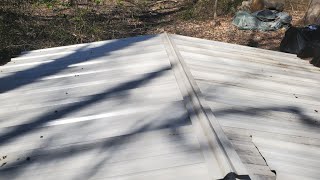 Rusty sheds new roof part 2