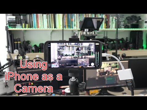 Using an  iPhone 12 pro as a streaming camera
