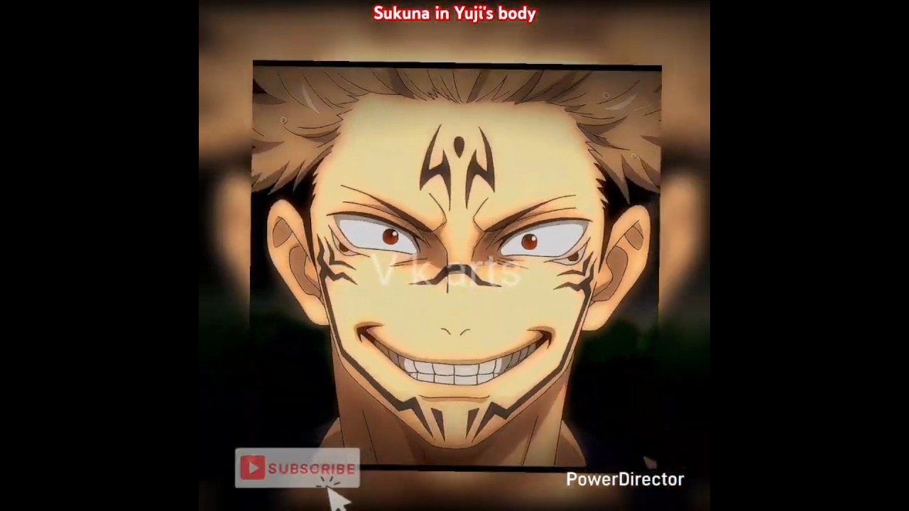 Sukuna in Megumi's body 