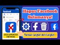 Cara Menghapus Akun Facebook Secara Permanen (2025) | Panduan Cepat & Mudah