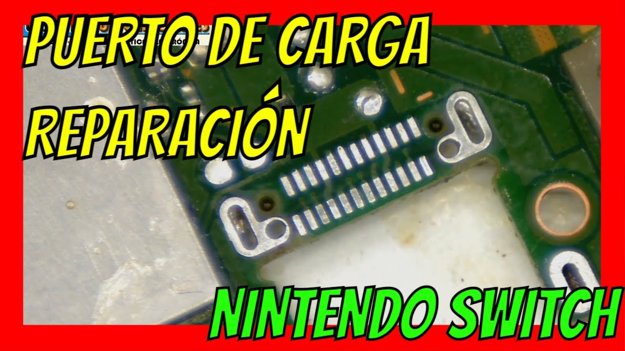 Nintendo Switch NO CARGA o NO ENCIENDE /Reparar Puerto Carga ROTO YouTube Nintendo Switch NO CARGA o NO ENCIENDE /Reparar Puerto Carga ROTO YouTube