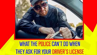 Produce Your Licence or We Go To The Station- Can The Police Do This?