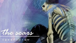 the scars #speedpaint #abstractart