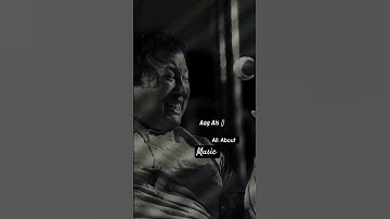 Thumbnail of Mere Rashke Qamar🔥 Nusrat Fateh Ali Khan #lyrics