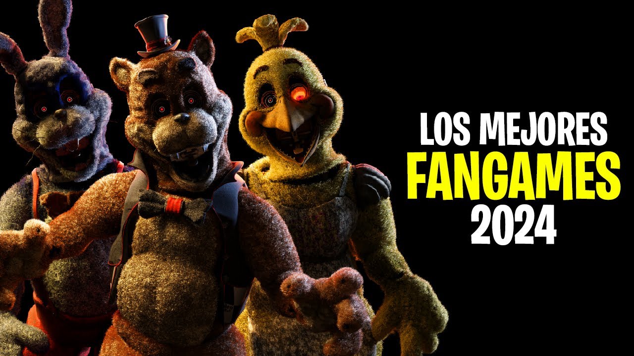 ¿Cuáles son los 10 MEJORES FANGAMES de FNAF? | 2024