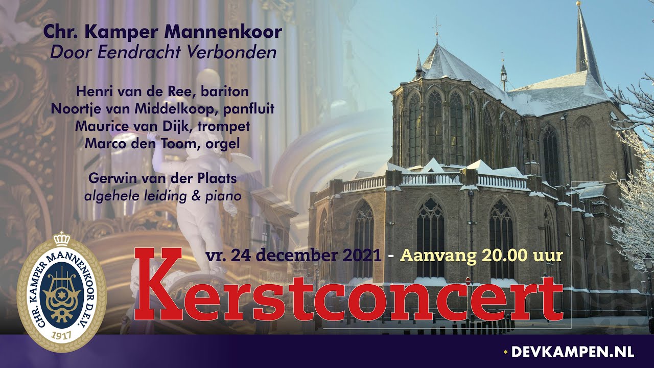 Kerstconcert D.E.V. 2021 - Bovenkerk Kampen