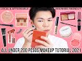 ALL UNDER 200 PESOS SOFT GLAM MAKEUP TUTORIAL!!! (FULL FACE USING LOCAL AND AFFORDABLE PRODUCTS)