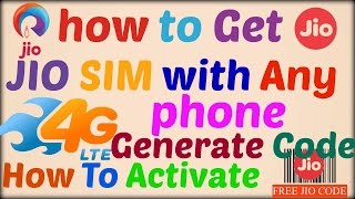Download Mp3 How To Get JIO SIM with Any 4G Phone? Generate Code , How To Activate, Gudang lagu Download Mp3 How To Get JIO SIM with Any 4G Phone? Generate Code , How To Activate,