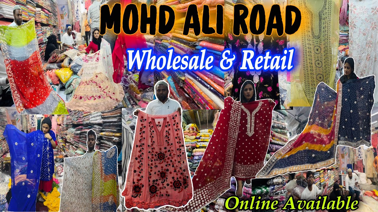 PURE PAKISTANI,TAWAKKUL,KARACHI,LAWN n Many More| Wholesale & Retail Shop|MOHD ALI ROAD|MumbaiMarket