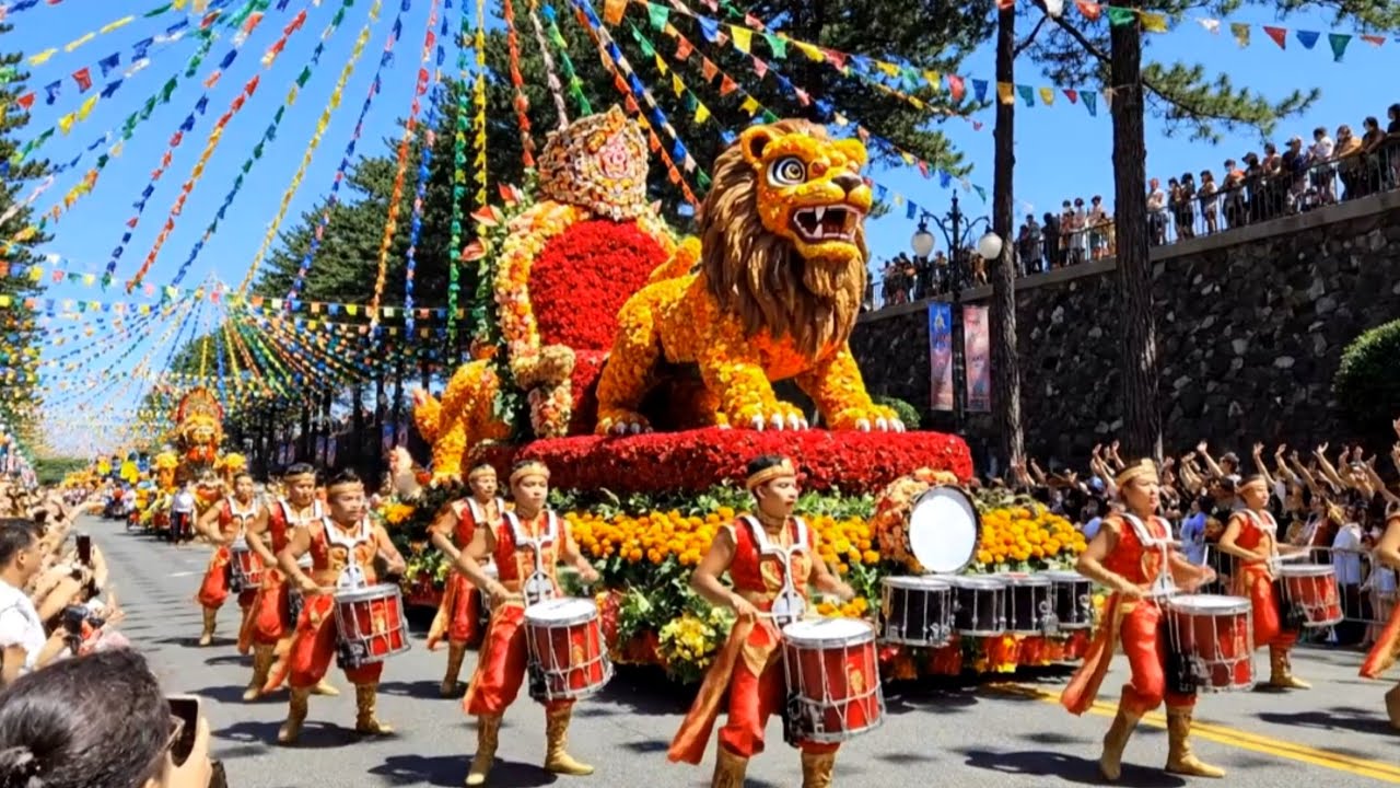 Philippines Rose Parade 2026 — A Majestic Sea of Roses & Giant Floral Floats | Panagbenga Festival