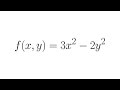 Ejemplo de derivada direccional