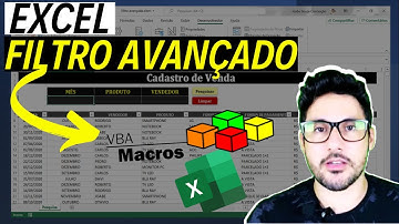 Excel VBA Filtro Avançado