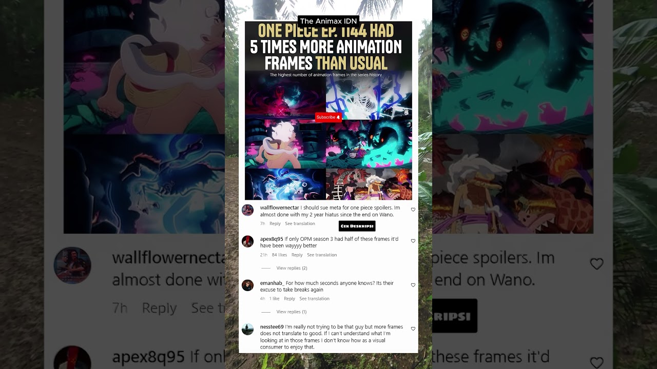 ONE PIECE EPISODE 1144 MORE ANIMATION 