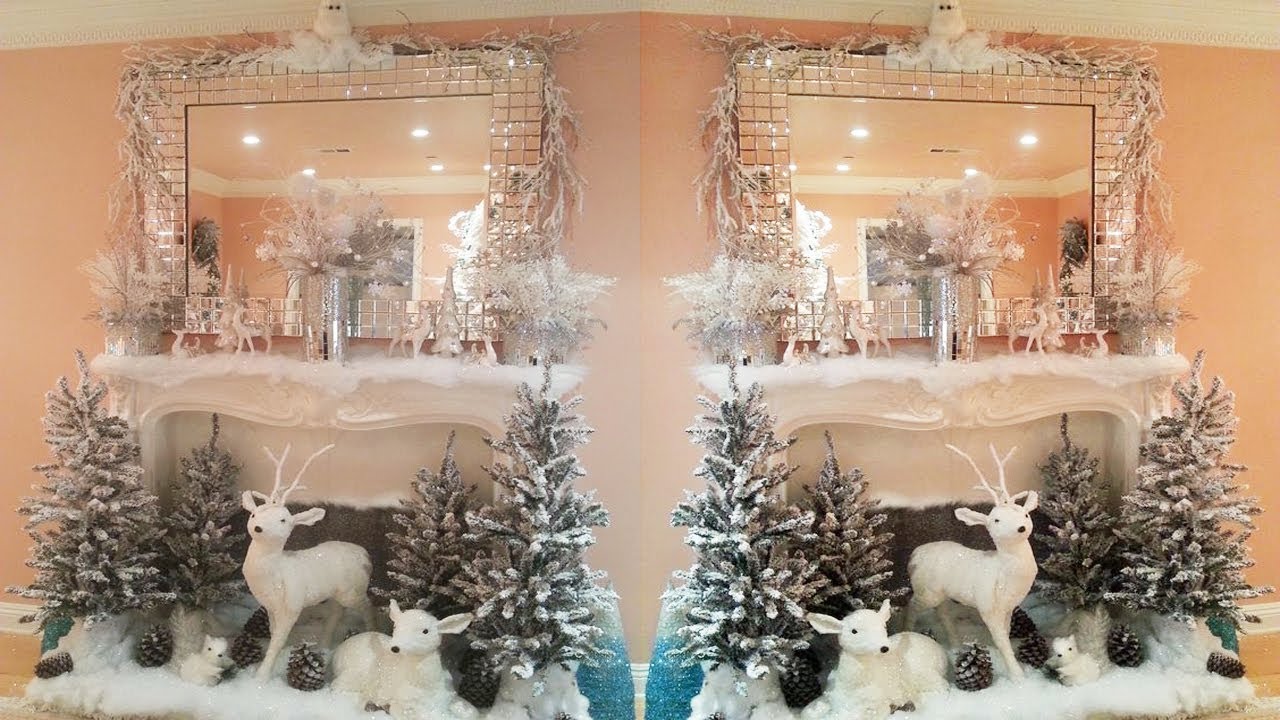2017 Winter Mantle Decorations 2 2017 Winter Mantle Decorations 2
