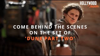 Come Behind the Scenes of 'Dune Part Two' Timothee Chalamet, Zendaya, Austin Butler, Florence Pugh