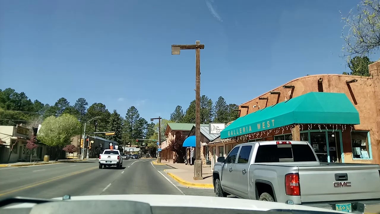 RUIDOSO NM...DRIVING DOWNTOWN... YouTube