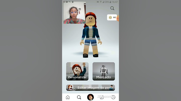 Personalizei o meu avatar do roblox! - Gabi Blox.