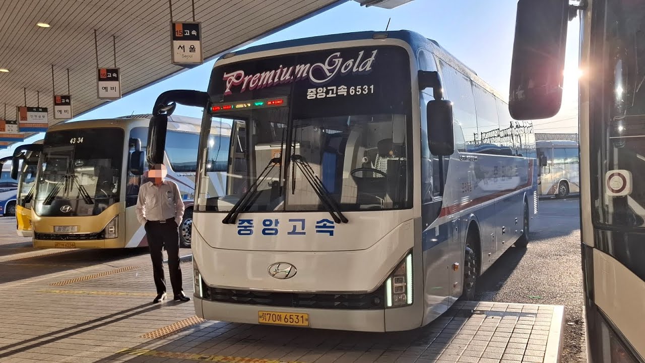 [중앙여객] 중앙고속 6531호 현대 유니버스 프레스티지 디젤 (오토) 24년식 (부산~서울 주행영상)