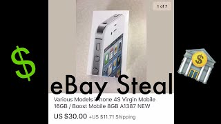 eBay Steals - Sealed iPhone 4s 16GB (White and Black) - Apple Demo