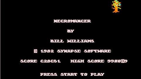 Atari 8-bit - Necromancer Theme by Bill Williams