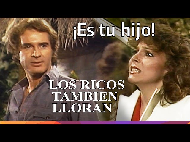 Mariana viaja a la selva y suplica a Luis Alberto - Los ricos también lloran - 1979 class=