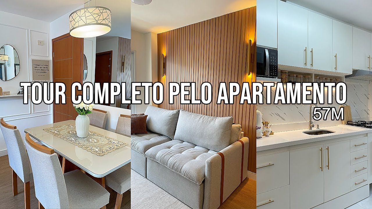 TOUR PELO APARTAMENTO DEPOIS DA REFORMA 🙌 ( Quase tudo é da SHOPEE 🛍️)