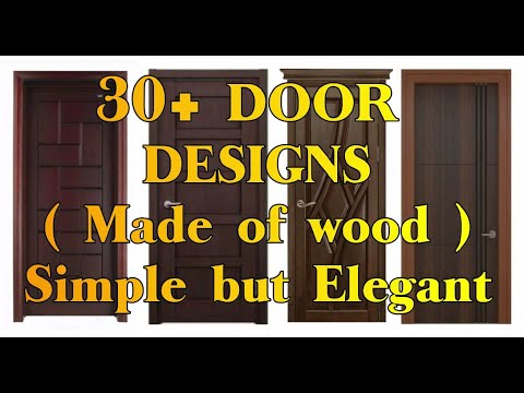 Video: Dveře Z Masivní Borovice (56 Fotografií): Interiérové dřevěné Nenatřené Obložené Modely, Recenze