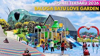 NEW FACE OF BALOGA BATU LOVE GARDEN ‼ More New Rides ‼ Batu East Java Tourism