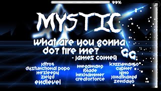 (60hz Mobile) Mystic (Extreme demon) By EndLevel | Geometry Dash screenshot 1