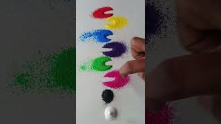 simple Rangoli, satisfying rangoli, Easy rangsatisfying #asmroli, Tricks and tips,ASMR#rangol
