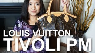 Louis Vuitton Tivoli Pm Review : What fits inside : Modeling Shots 