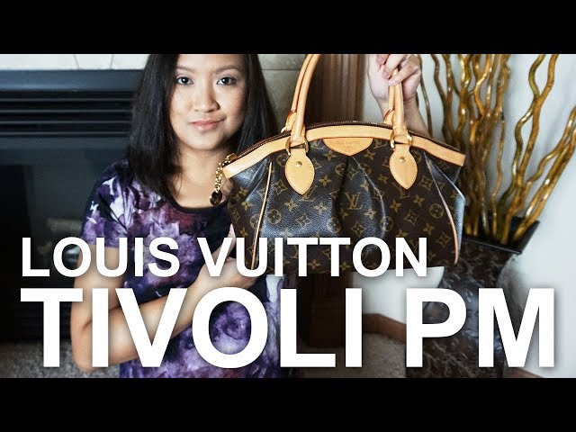 Louis Vuitton Tivoli Pm Review : What fits inside : Modeling Shots