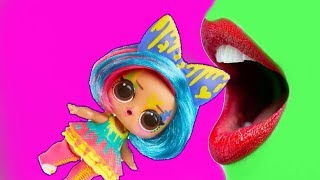 Make delicious sushi Lol #Hairgoals ♥ edible doll LOL ♥ Healthy breakfast for kids ♥idées pour maman