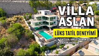 Kalkanda Lüks Tatil Villa Aslan Turu Hamam, Sauna Ve Jakuzi Keyfi