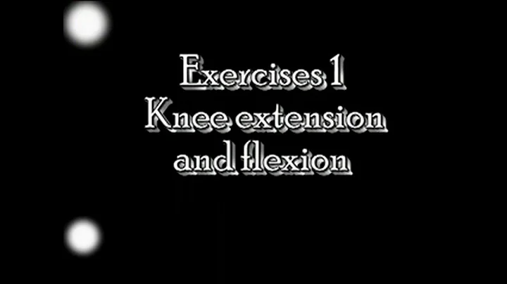 Adaptive Exercise for Lower Extremities