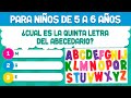 PREGUNTAS PARA NIÑOS DE 5 A 6 AÑOS - PREGUNTAS DE COLEGIO - PREGUNTAS INFANTILES PARA APRENDER