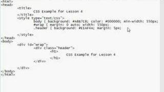 Lesson 4 ~ Lets Write Some CSS Already Part 2
