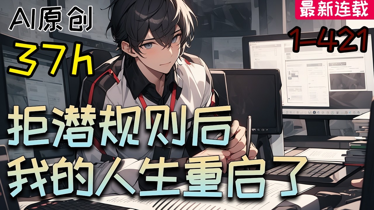 一口氣看爽《拒潛槼則後，我的人生重啓了》 1-421：他叫江恒，本是SNK星網電眡部的小記者，卻因拒絕美豔女領導的潛槼則，被一腳踹到紙媒部，前途無望。#小说 【AI原创】#橙子说漫