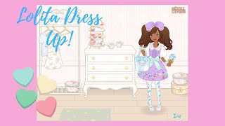 Doll Divine Lolita Dress Up Game! Jumpstart January! screenshot 1