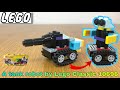 Lego Classic 10696 assembling to a tank robot #153